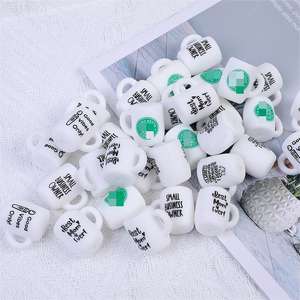 Cuentas de silicona de grado alimenticio Chew Character Focal Beads Navidad Silicona Dentición Western New Focal Beads para la fabricación de bolígrafos - Product Image 2