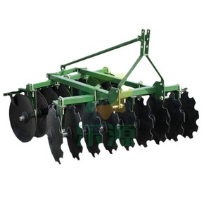 Disc Harrow 560mm Packer For Tractor Farm <b>Cultivator</b> 4 Row Green - Product Image 1