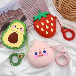 <span class=keywords><strong>Prix</strong></span> de gros Étui portable pour écouteurs Étui de protection complet en silicone Compatible avec les écouteurs Airpods 1 <span class=keywords><strong>2</strong></span> Étuis pour écouteurs Apple - Product Image 5