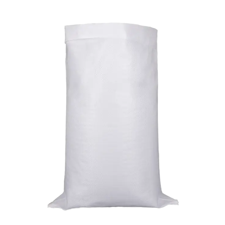 Polypropylene Woven Recyclable Biodegradable Custom Logo Packaging Bags for Grain Feed Cement Rice Flour Fertilizer Sack