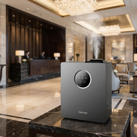 Diffuseur d'arômes Dermey pour hôtel, 5000 CBM, sans eau, diffuseur de parfum commercial pour HVAC, WiFi, électrique, en métal, pour hall d'entrée, bureau