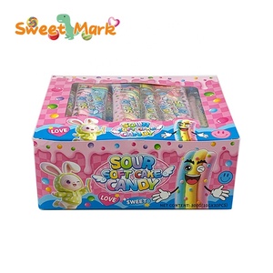 Bonbons gélifiés acidulés Halal, guimauves colorées, mélange de fruits - Product Image 3