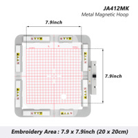 Cadre de broderie magnétique pour machine à broder Janome Memory Craft MC400E MC450E MC500E MC550E Elna EXpressive 830L