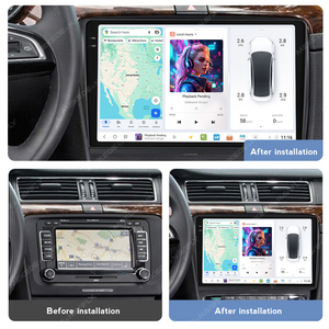 Mekede Dudu7 Car-Play Tự Động Đài Phát Thanh Màn Hình 2K Màn Hình 360 Máy Ảnh Android 8Core 4G Wifi Cho Skoda Tuyệt Vời 2008-2015 - Product Image 2