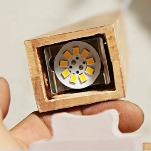 Ristorante europeo ha condotto il tubo grande lampadario illuminazione decorativa moderna coperta in legno pianta luci del pendente - Product Image 5