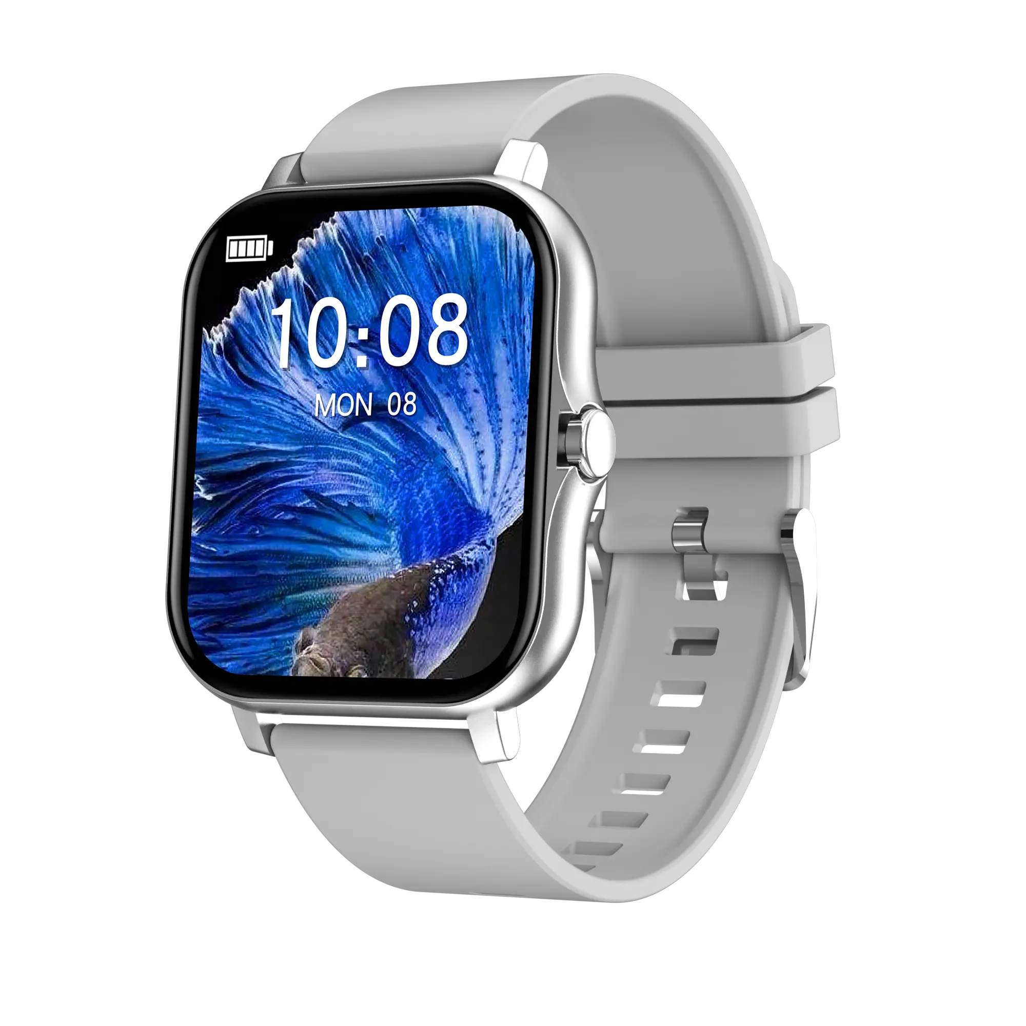 Montres intelligentes de remise en forme directes étanches appel BT de montres intelligentes de logo personnalisé de fabricant de grand écran vente en ligne en usine