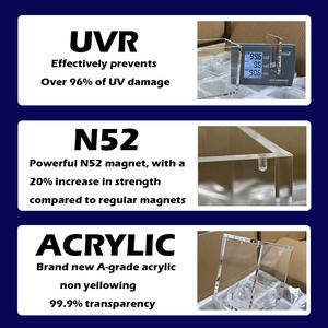 Boîte d'entraînement personnalisée SYP Clear Elite Plus Version Noir et Or avec vitrine pour <span class=keywords><strong>Zacian</strong></span> & Zamazenta Acrylique <span class=keywords><strong>ETB</strong></span> Plus - Product Image 6