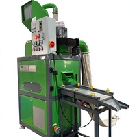 Machine de séparation de câbles à chaud pour le recyclage des granulés de fil de cuivre de récupération
