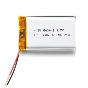 סוללת Taiwoo KC 603048 3.7V 900mAh סוללת ליתיום פולימר סוללת ליפו