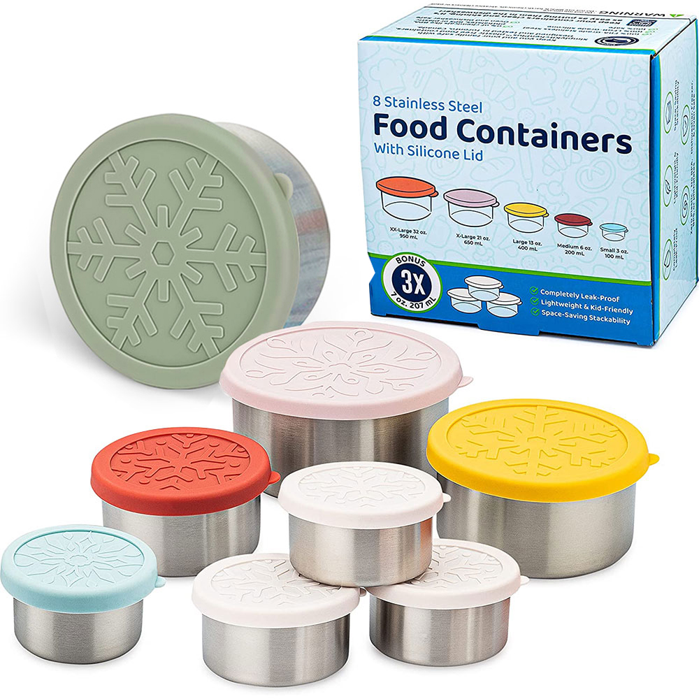 mini dressing container Mini Stainless Steel Sauce Containers