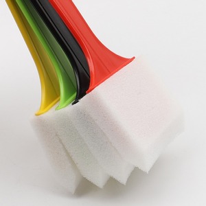 Sponge <b>Brush</b> Rectangle 12mm Thickness PP Plastic Handle For <b>Dust</b> Removal And Stain Cleaning Hardware Use - Product Image 3
