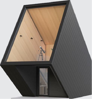 Maison préfabriquée moderne en kit, type cabine conteneur, Airbnb, 2 chambres, chalet personnalisé, villa de luxe, hôtel