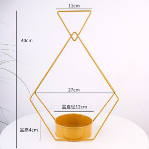 Accesorios de Decoración para Mesa de Boda de Lujo, Florero Dorado Resistente y Económico, Soporte de Metal para Flores - Product Image 4