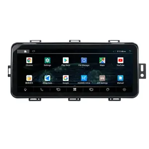 Land Rover 12,3 polegadas universal veículo 13 sistema em toque para din estéreo gps android carro rádio navegação carro dvd player