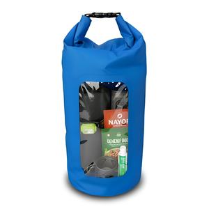 Sac étanche à enroulement 15L en TPU et PVC pour kayak et escalade, avec fenêtre transparente frontale – Vente en gros - Product Image 2