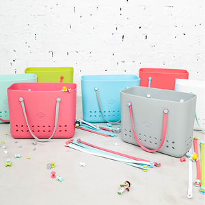 2025 nuevo diseño <span class=keywords><strong>de</strong></span> moda playa impermeable EVA verano bolsos <span class=keywords><strong>de</strong></span> goma pequeño <span class=keywords><strong>bolso</strong></span> <span class=keywords><strong>de</strong></span> bebé logotipo personalizado silicona playa <span class=keywords><strong>bolso</strong></span> <span class=keywords><strong>de</strong></span> mano para mujer - Product Image 2