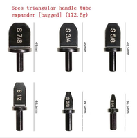 Juego de 6 expansores de tubería, expansores de tubería de cobre para aire acondicionado, expansores de tubería de perforación eléctrica y herramientas de expansión
