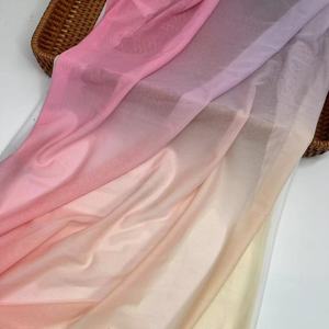 Mới Đến Bán Buôn Chất Lượng Cao Spandex In Ấn Lưới Ombre In Kỹ Thuật Số Từ Thiết Kế Cho Mùa Hè Mặc - Product Image 1