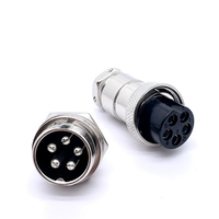 Soulin GX20-5 Broches Mâle Femelle Aviation Plug Socket Connecteurs Métal pour Capteur Câblage Assemblage