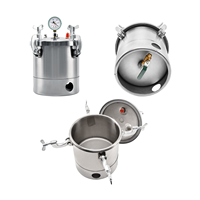 Machines chimiques et chimiques séchant le baril de démoussage sous vide 5L