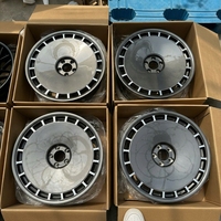 Jantes en alliage forgé sur mesure de 16 à 26 pouces, style turbine rétro à couverture intégrale, PCD ET CB personnalisés pour berlines et SUV de luxe