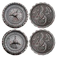 Dragon sanglant mécanique grand jeu de société Spinner du bout des doigts DnD dés en métal avec boîte-cadeau