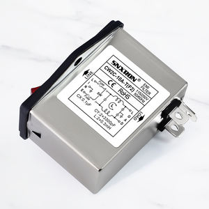 Filtre d'alimentation IEC CW2C-3/6/10A-T(F2) interférence médicale 220V double prise d'assurance commutateur trois-en-un double assurance AC - Product Image 4