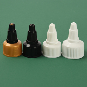 Tapa de plástico con boquilla puntiaguda de 24/410 para botella exprimible - Product Image 1