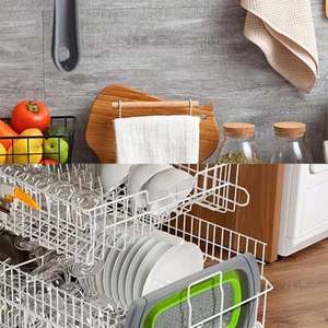 Passoire pliable en silicone écologique pour laver les fruits et légumes - Product Image 5