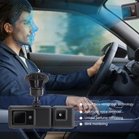 Dispositivo de Alarma Antisueño para Conductor Karadar con Monitoreo de 24 Horas, Perfume Refrescante, Sensor de Fatiga para Auto de 12V, Detección Unidireccional de 45-65cm