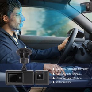 Dispositivo de Alarma Antisueño para Conductor Karadar con Monitoreo de <span class=keywords><strong>24</strong></span> <span class=keywords><strong>Horas</strong></span>, Perfume Refrescante, Sensor de Fatiga para Auto de 12V, Detección Unidireccional de 45-65cm - Product Image 5