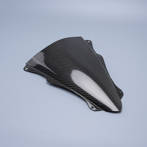 Convient pour <span class=keywords><strong>Kawasaki</strong></span> ZX4R ZX4R <span class=keywords><strong>ZX25R</strong></span>, pièce modifiée en fibre de carbone, carénage, pare-brise avant - Product Image 1