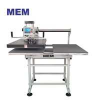 Presse à transfert thermique pneumatique double station MEM 50*70 cm pour l'impression de t-shirts par sublimation
