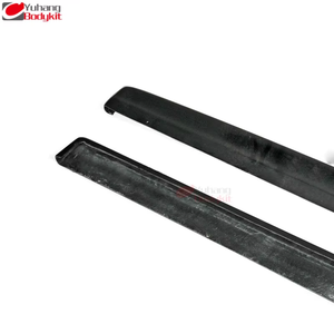 สเกิร์ตข้างสีดำยี่ห้อ DAMD Yuhang สำหรับรถยนต์ <span class=keywords><strong>Lancer</strong></span> <span class=keywords><strong>Evolution</strong></span> 7-<span class=keywords><strong>9</strong></span> EVO 7 8 <span class=keywords><strong>9</strong></span> ปี 1990-1993 (185 ซม.) คาร์บอนไฟเบอร์  ติดตั้งได้พอดี - Product Image 4