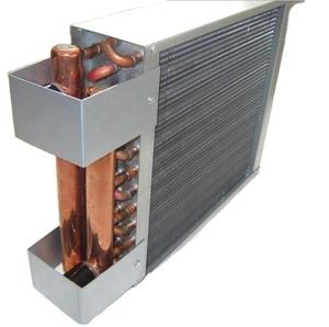 Poêle à <span class=keywords><strong>bois</strong></span> d'extérieur avec échangeur de chaleur à tubes en cuivre et à ailettes en aluminium pour climatiseur central Poêle à <span class=keywords><strong>bois</strong></span> d'extérieur - Product Image 1