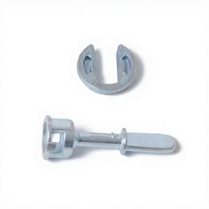 Kit de réparation de cylindre de serrure de porte côté conducteur haute sécurité pour Volkswagen Golf MK4, en alliage de zinc et acier 1U0837167 - Product Image 5