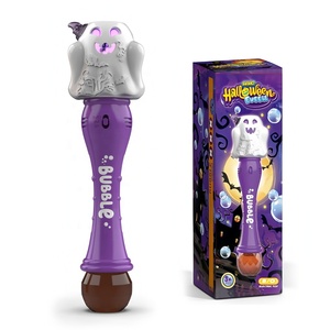 Nuova Pistola Spara Bolle Elettrica a 10 Fori a Forma di Zucca di Halloween, Giocattolo in ABS con Bolle Abbondanti per Bambini, Regalo per Esterni - Product Image 5