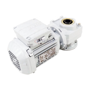 Nuevo Motorreductor Industrial Original EURODRIVE SAF37 DRN71M4 0.37KW IE3 con Engranaje Helicoidal de Tornillo Sin Fin, Flanqueado B5 y Eje Hueco - Product Image 1