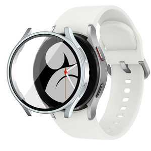 Cam + PC Samsung kılıfı Galaxy İzle <span class=keywords><strong>4</strong></span> 5 6 7 40mm 44mm Samung için tam kapak tampon ekran koruyucu izle 7 40mm - Product Image 5