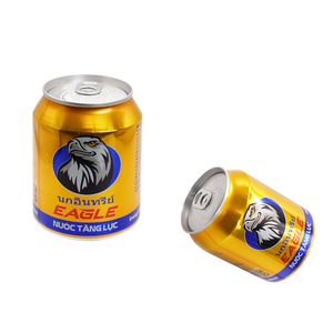 เครื่องดื่มชูกำลังฉลากขาวเครื่องดื่มชูกำลังราคาสมเหตุสมผลการรับรอง HACCP กล่องกระดาษแบบกำหนดเองผู้ผลิตจากเวียดนาม - Product Image 1