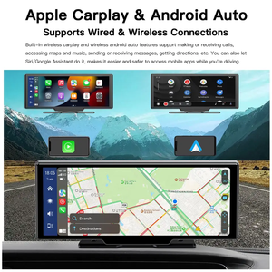 Nouvel écran tactile de 10,26 pouces pour camion, moniteur FM, caméras 1080P, Android Auto, caméra de tableau de bord, navigation GPS, Carplay - Product Image 2