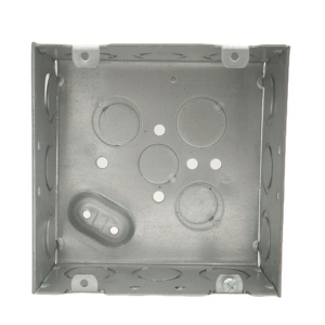 UL Listed galvanized outlet electrical wiring junction single gang device Steel junction box