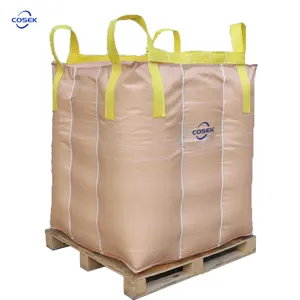 Fibc tas besar pasir pp tas besar 1 ton bigbag kayu silage tas 1500 kg kayu bakar bulat tonbags