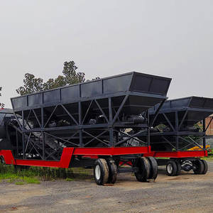 Centrale à béton mobile entièrement automatique professionnelle, station de malaxage de béton prêt à l'emploi, prix usine - Product Image 4