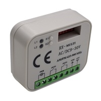 Control Remoto Multirreceptor 300-868MHz, Código Fijo/Aprendizaje, Inalámbrico RF, Automatización del Hogar, Puerta de Garaje
