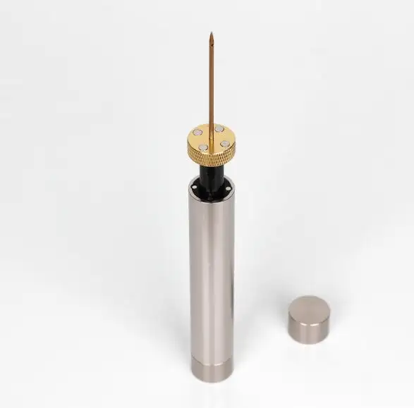 Nuova innovazione 2024 Gadget da cucina di tendenza di lusso pompa ad aria vino rosso apribottiglie cavatappi con tubo in lega di alluminio