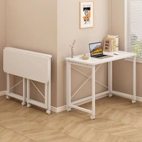 Escritorio Ergonómico Plegable Moderno y Móvil, Multifuncional para el Hogar, Computadora, Espacios Pequeños, Escritorio Simple para la Cama, Estudio, Escritura, Trabajo, Dormitorio