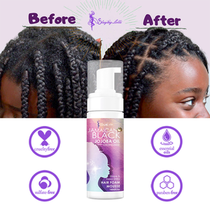 <span class=keywords><strong>Mousse</strong></span> <span class=keywords><strong>coiffante</strong></span> pour <span class=keywords><strong>cheveux</strong></span> à l'huile de jojoba Wrapp-It Shine, non écaillante, ajoute de la matière aux <span class=keywords><strong>cheveux</strong></span> - Product Image 4