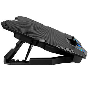 แผ่นทำความเย็นแล็ปท็อปพอร์ต USB คู่พร้อมโหมดการทำงาน3โหมดและตัวทำความเย็นโน้ตบุ๊คปรับมุม - Product Image 2