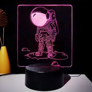 Personnalisé 3D Veilleuse Astronaute Tête En Bas Photo Personnalisée Acrylique Art Pour Adolescent <span class=keywords><strong>Meilleur</strong></span> Ami - Product Image 4